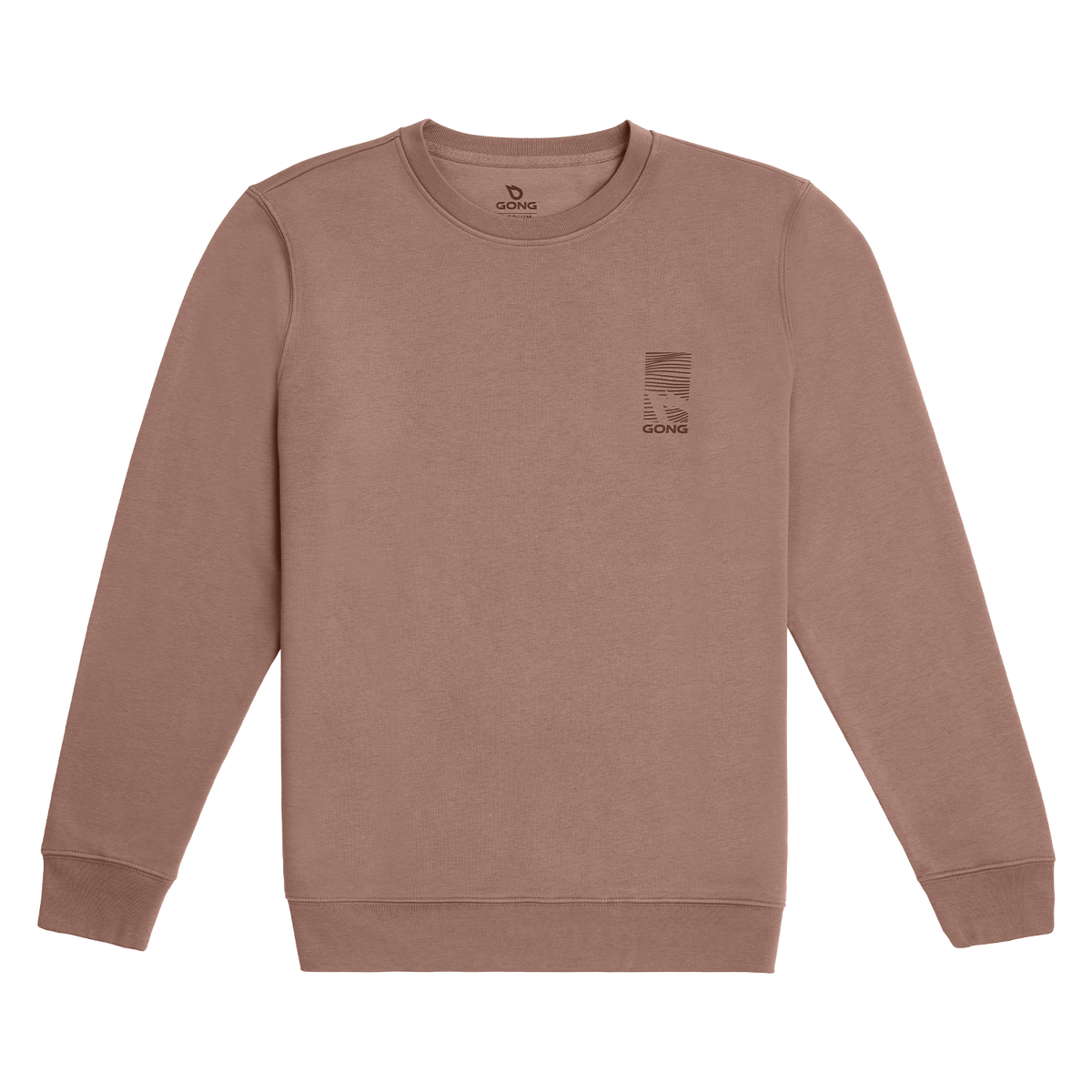 GONG | Sweat Graphic Swell Unisexe en Coton Biologique