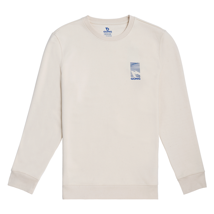GONG | Unisex Graphic Swell Sweatshirt in Organic Cotton.