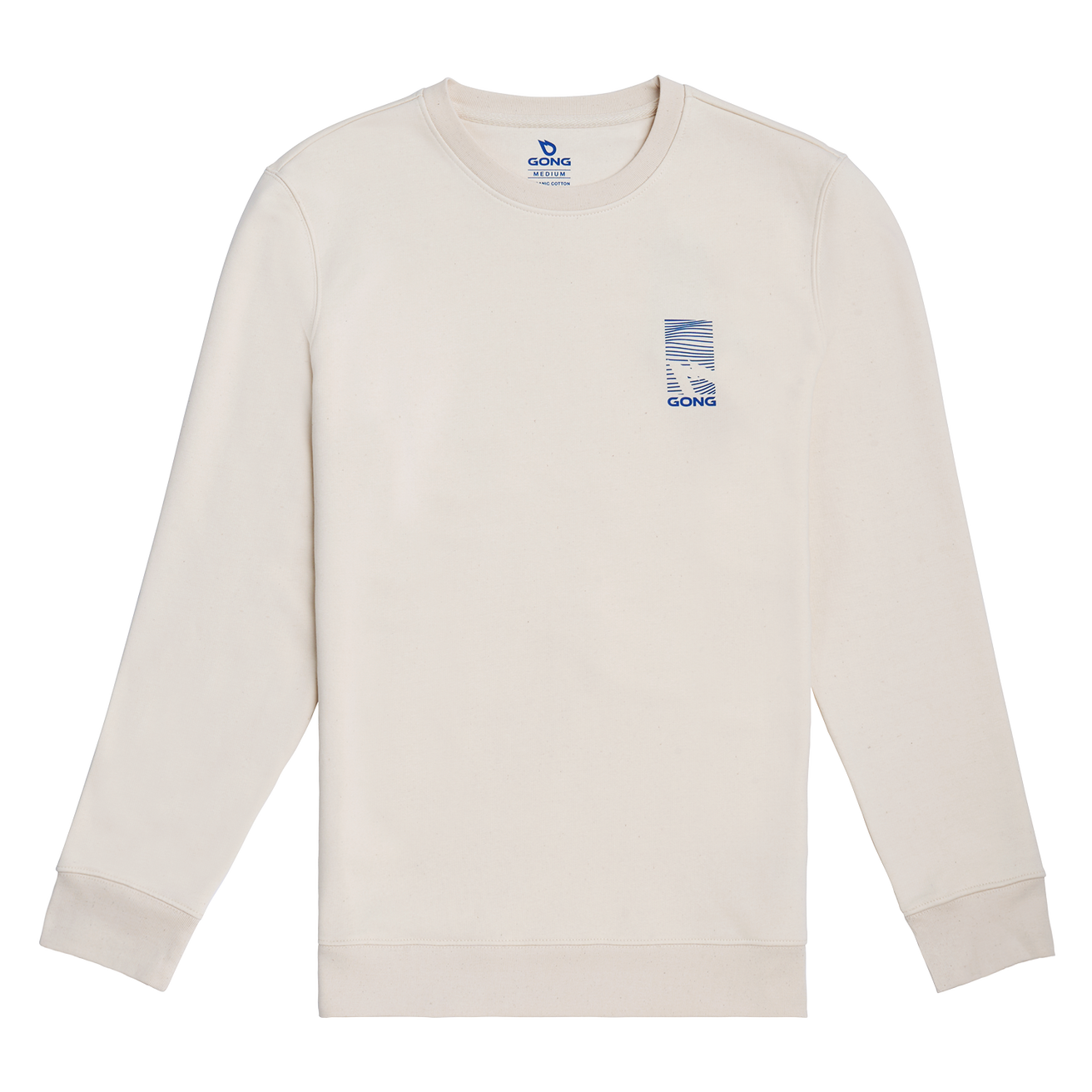 GONG | Sweat Graphic Swell Unisexe en Coton Biologique