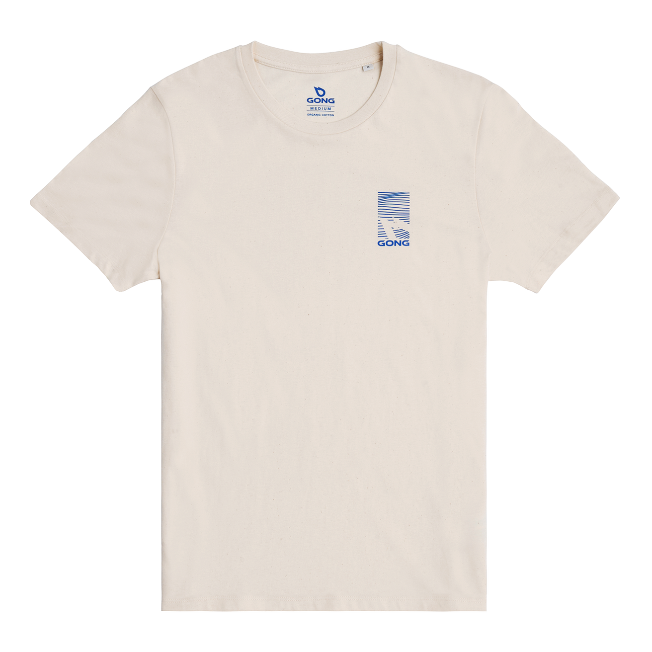 GONG | Graphic Swell Unisex T-Shirt in Organic Cotton