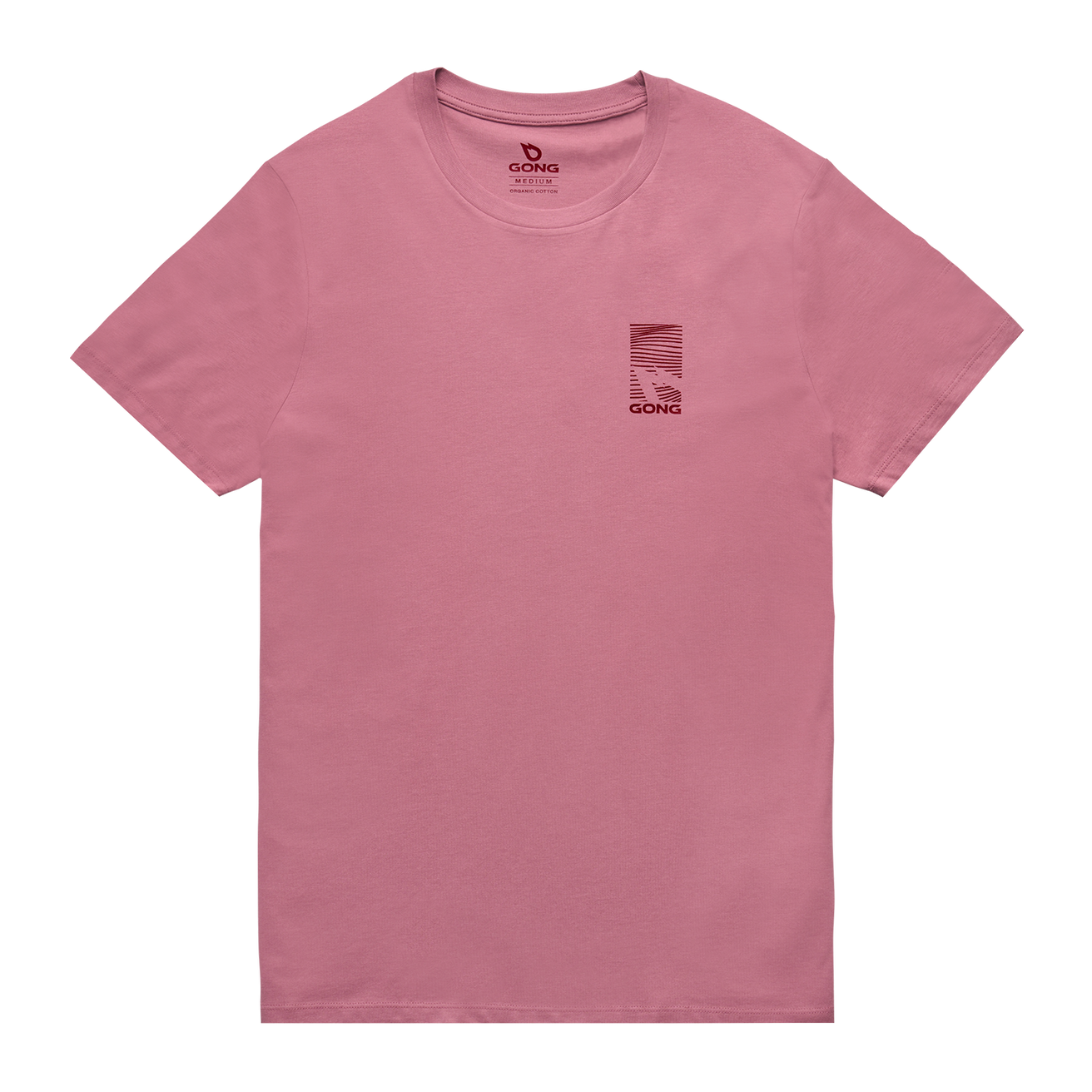 GONG | Graphic Swell Unisex T-Shirt in Organic Cotton