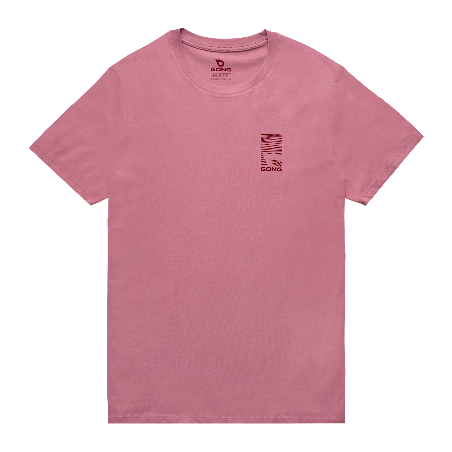 GONG | Graphic Swell Unisex T-Shirt in Organic Cotton