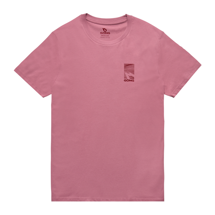 GONG | Graphic Swell Unisex T-Shirt in Organic Cotton