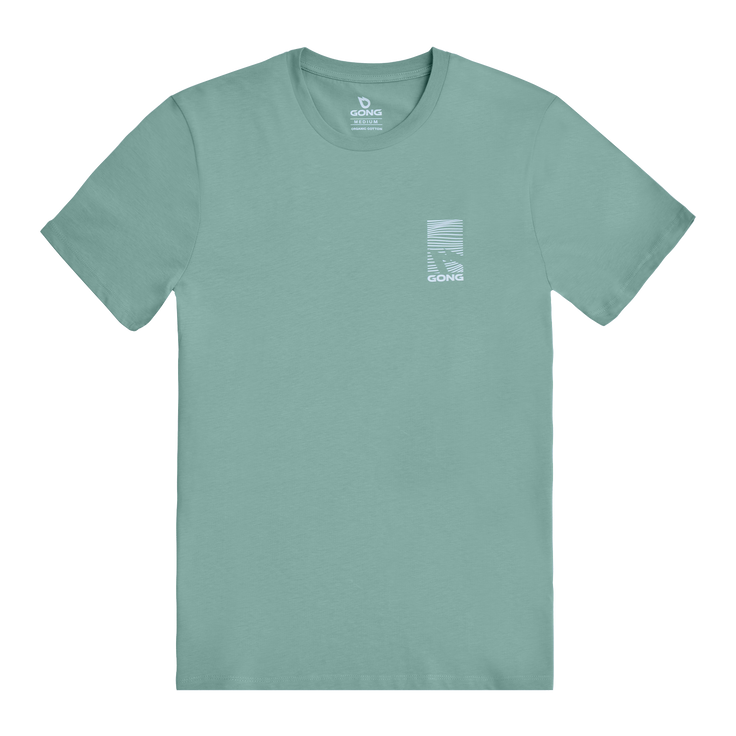 GONG | T-Shirt Graphic Swell Unisexe en Coton Biologique