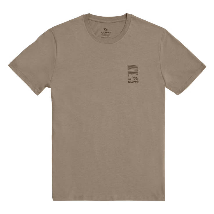 GONG | T-Shirt Graphic Swell Unisexe en Coton Biologique