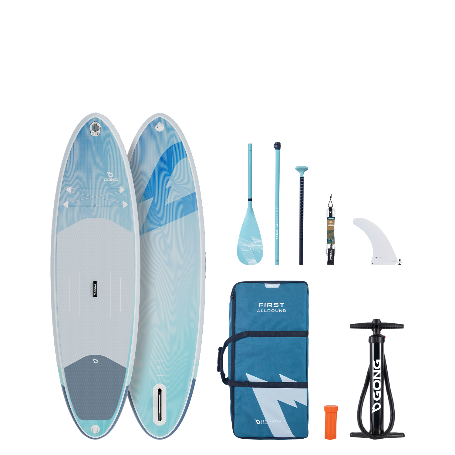 Pack SUP Inflatable First Allround - 10'0 Grey Occasion 14558