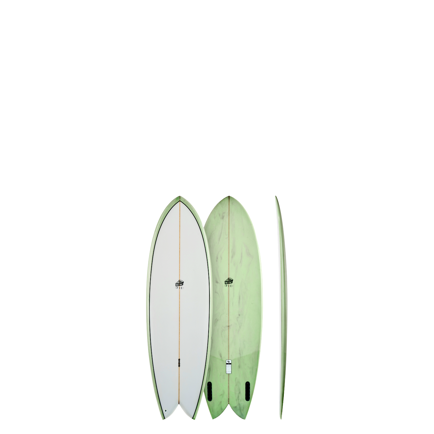 GONG | Factory Surf Pie PU 5'9 Green