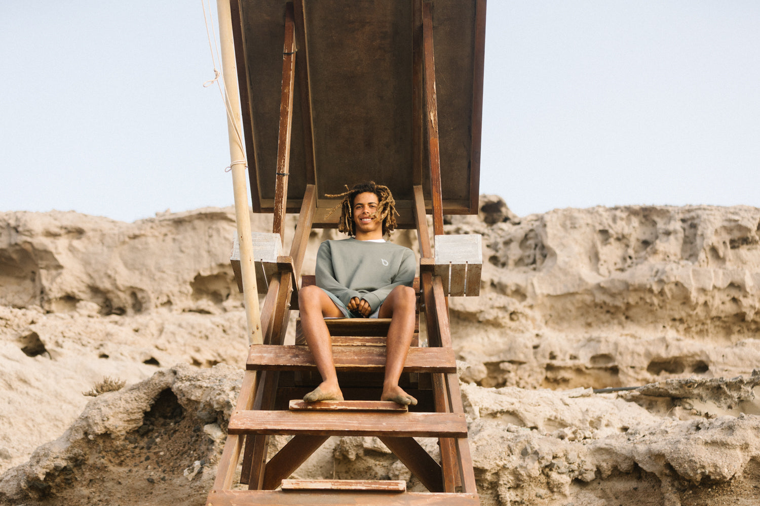 GONG | Sweat Windswept En Coton Biologique