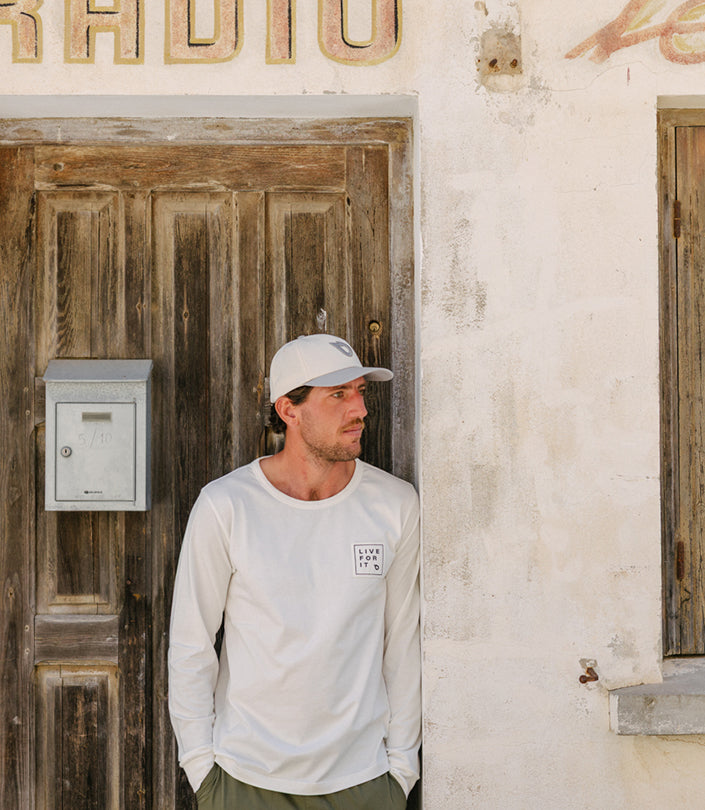 GONG | Long Sleeve T-Shirt Live For It Patch Unisex Organic Cotton