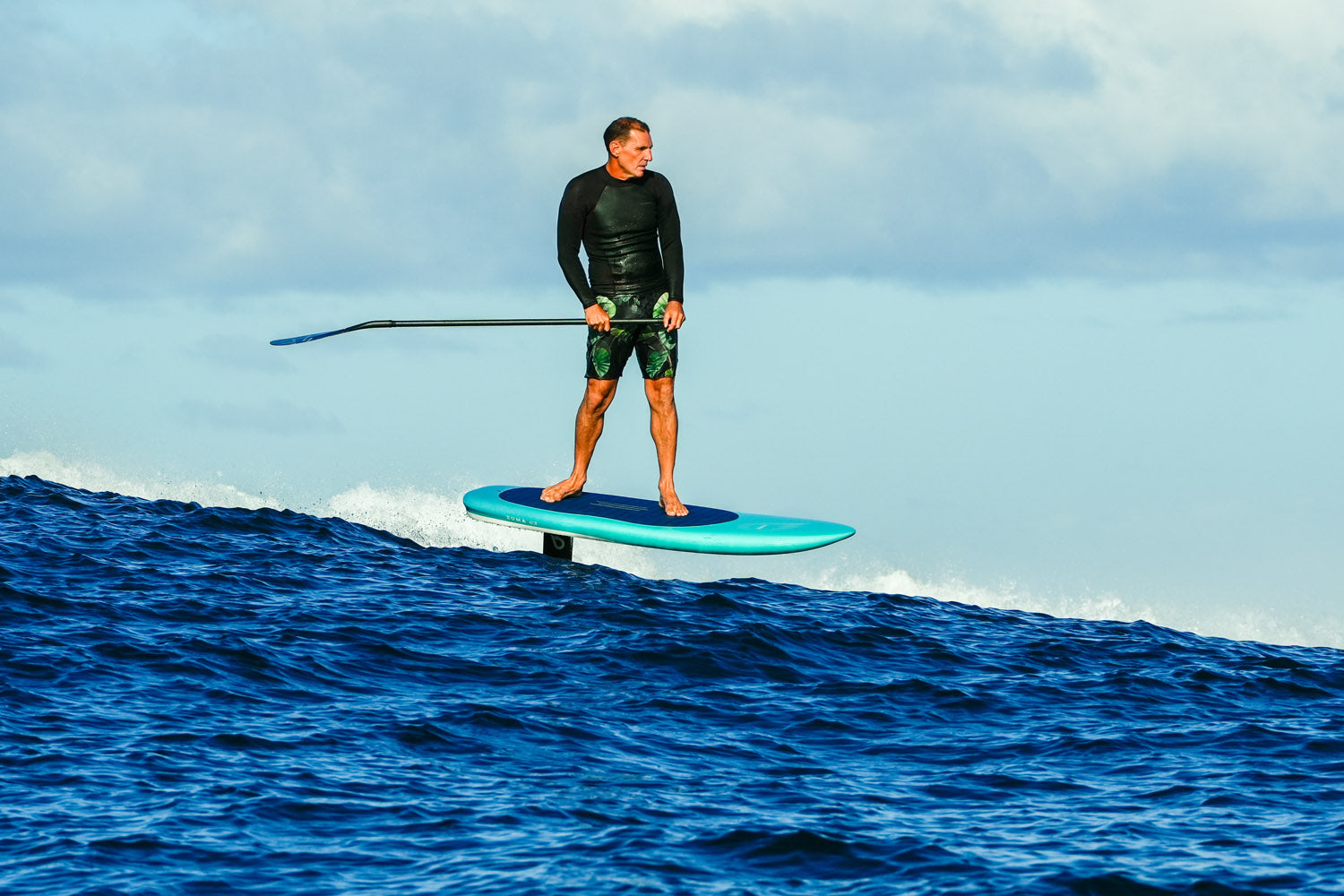 SESSION: SUP FOILING ON THE ZUMA!