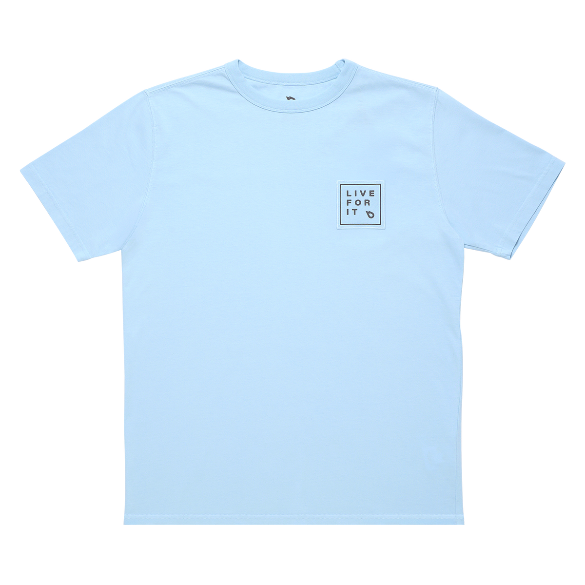 GONG | T-Shirt Live For It Patch Unisexe Coton Biologique