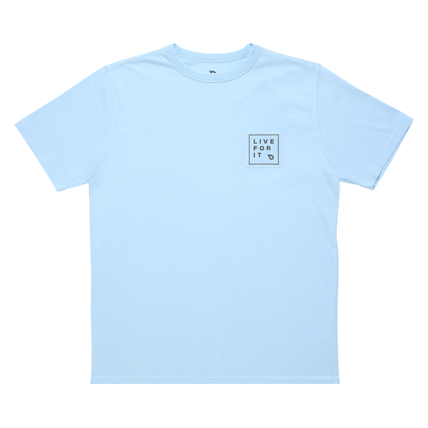 GONG | T-Shirt Live For It Patch Unisexe Coton Biologique