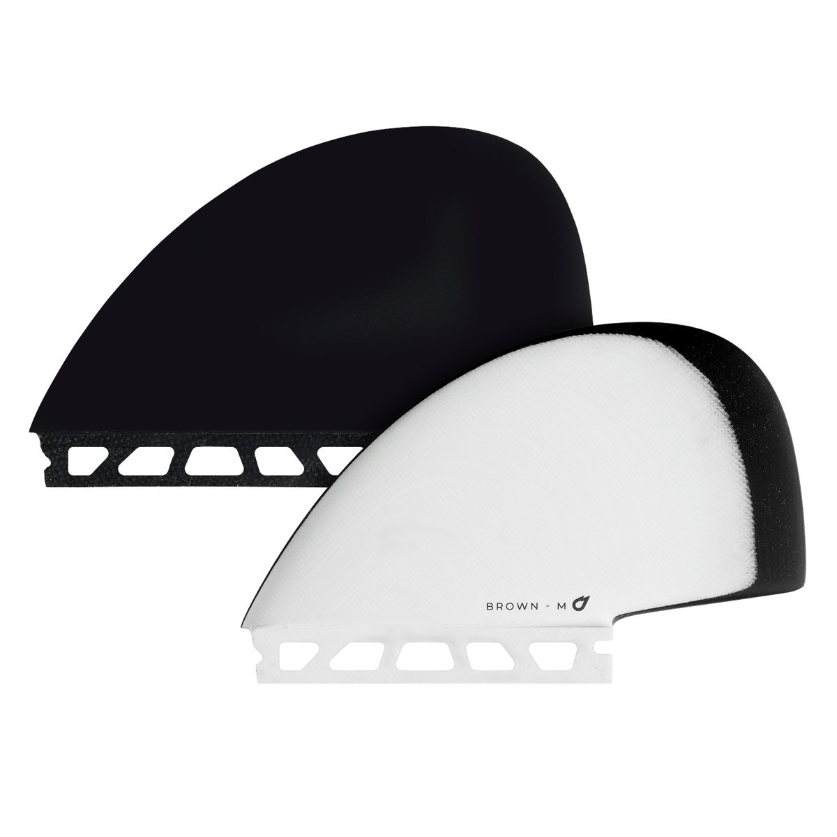 GONG | Brown Keel Fins Set - ST Box