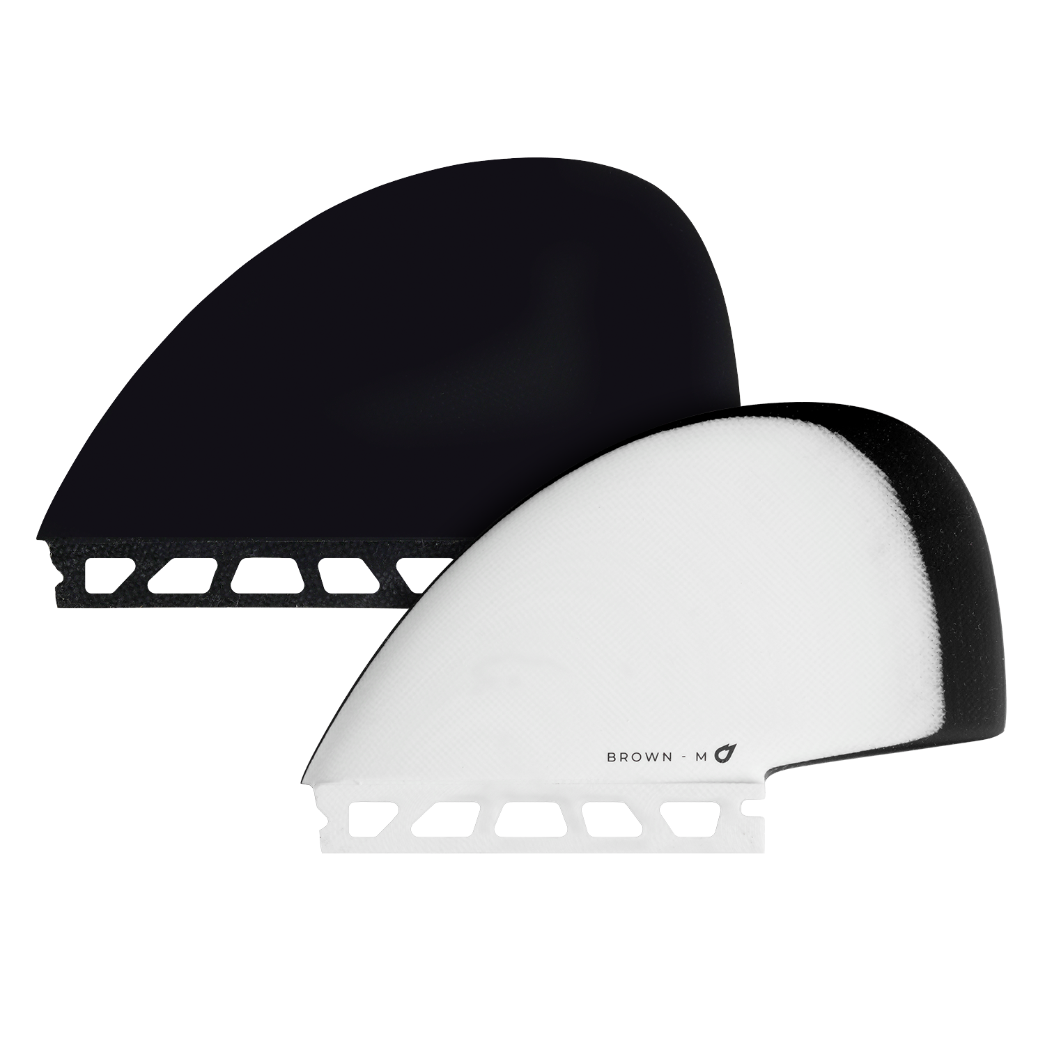 GONG | Brown Keel Fins Set - ST Box