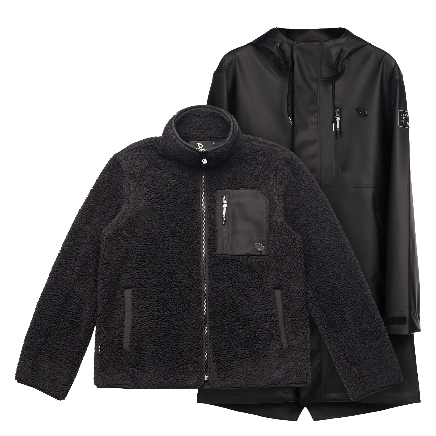 GONG | Pack Combo Outerwear Raincoat & Mid-Layer