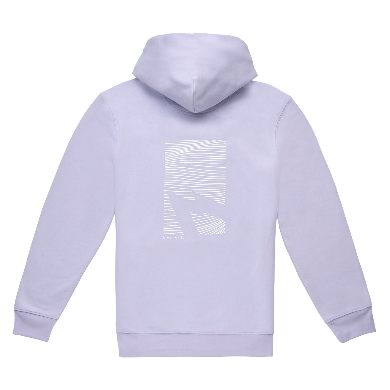 GONG | Unisex Graphic Swell Hoodie in Organic Cotton.
