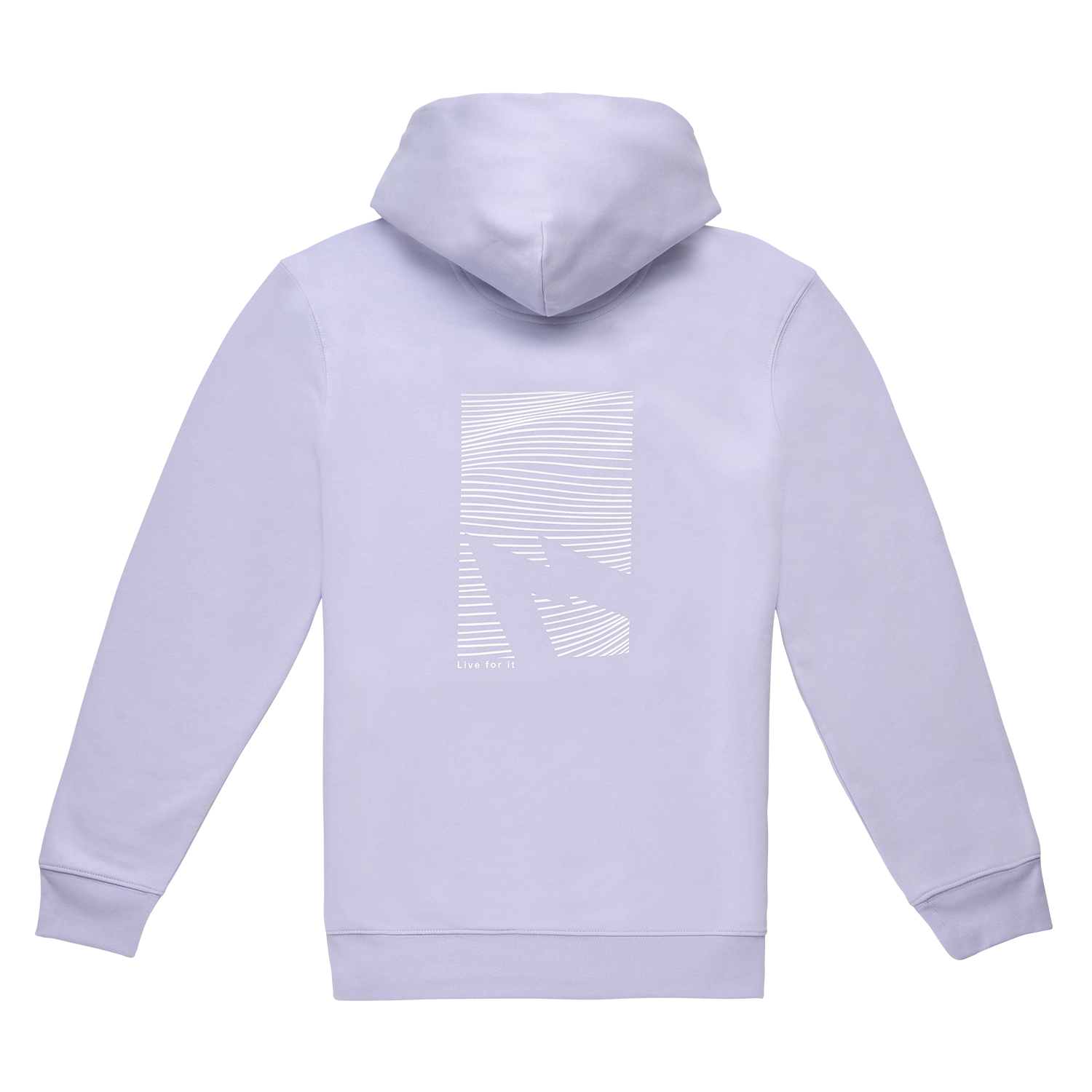 GONG | Unisex Graphic Swell Hoodie in Organic Cotton.
