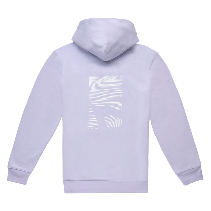 GONG | Unisex Graphic Swell Hoodie in Organic Cotton.