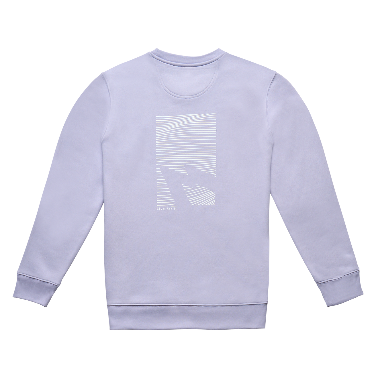 GONG | Unisex Graphic Swell Sweatshirt in Organic Cotton.