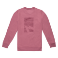 GONG | Unisex Graphic Swell Sweatshirt in Organic Cotton.