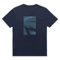 GONG | Graphic Swell Unisex T-Shirt in Organic Cotton