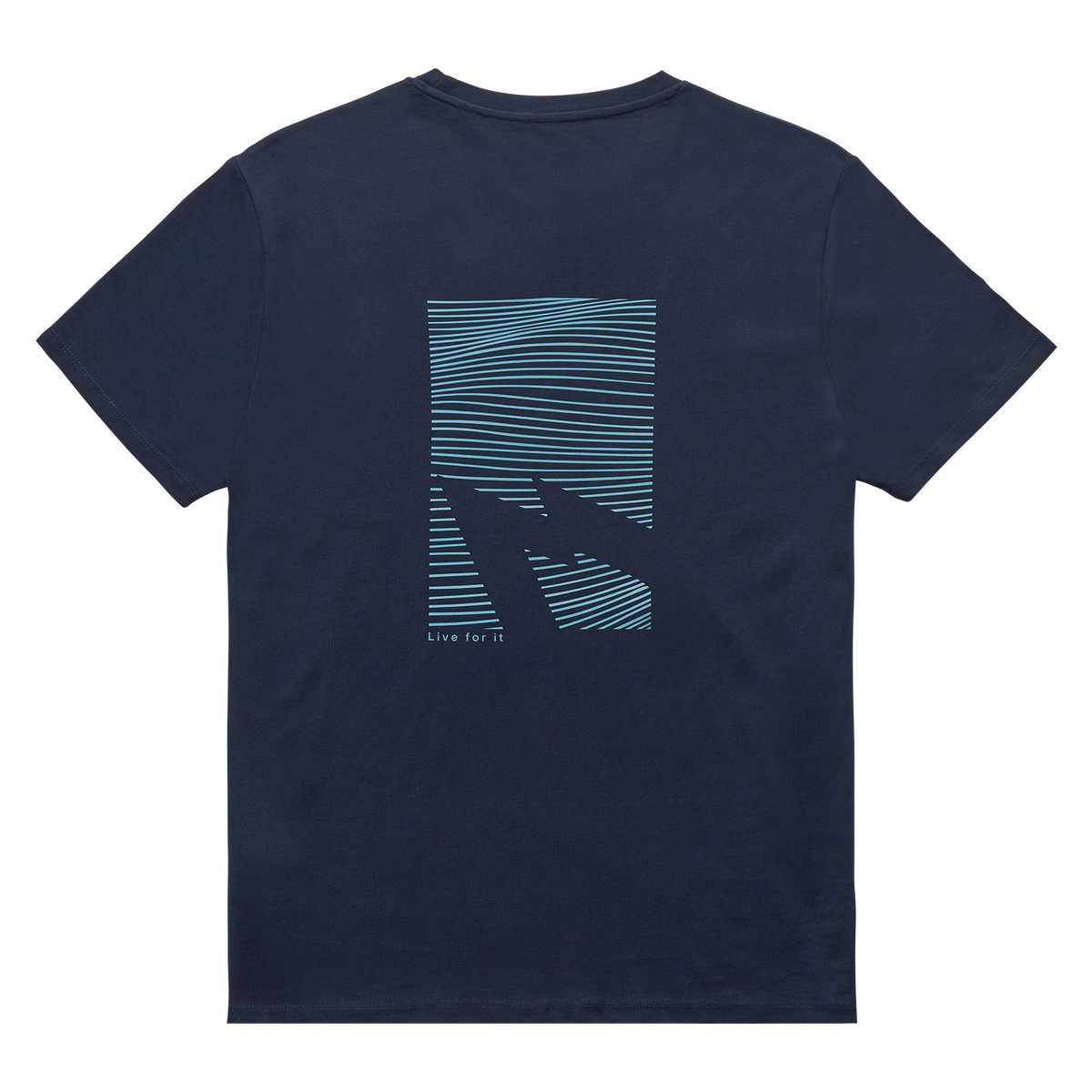 GONG | Graphic Swell Unisex T-Shirt in Organic Cotton