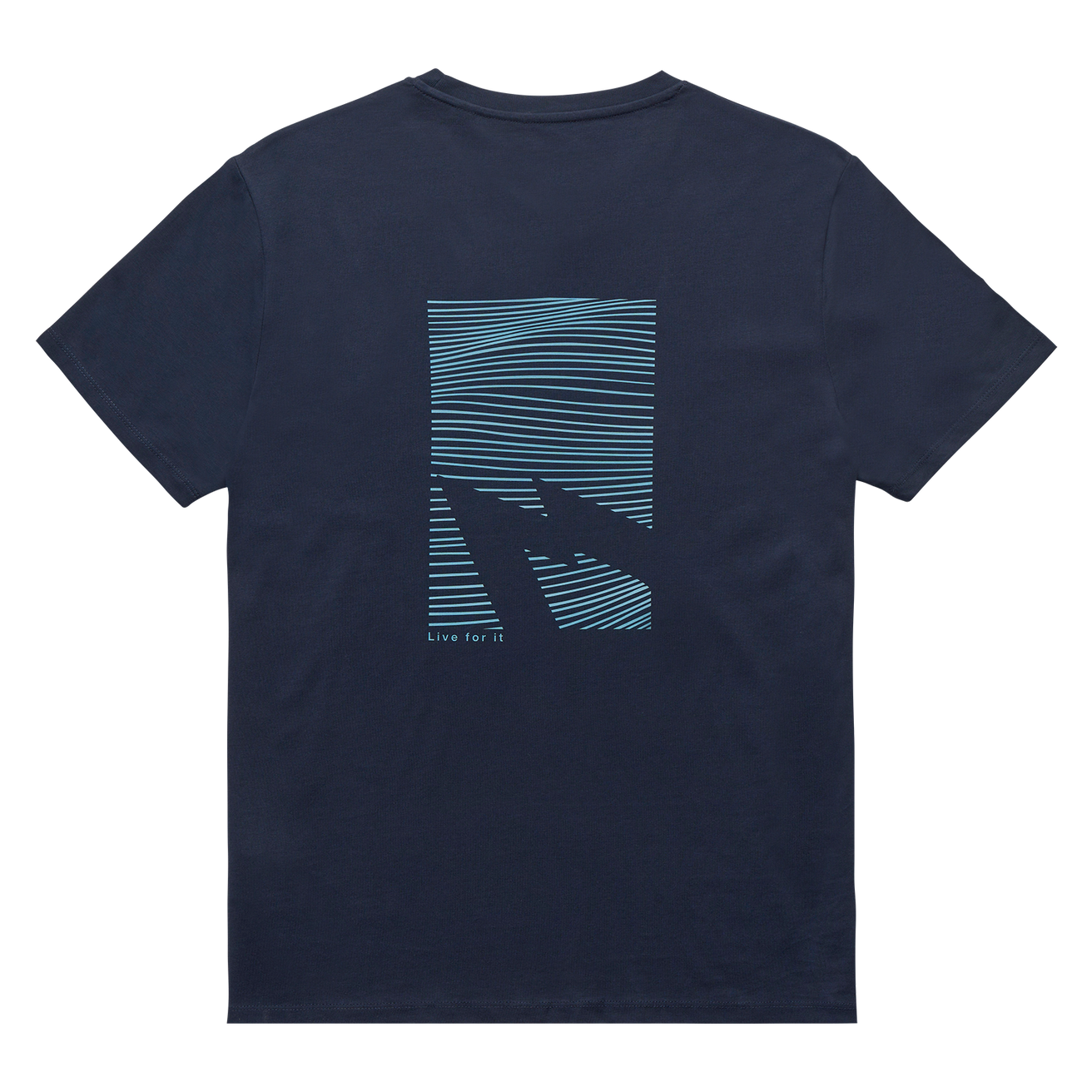 GONG | Graphic Swell Unisex T-Shirt in Organic Cotton