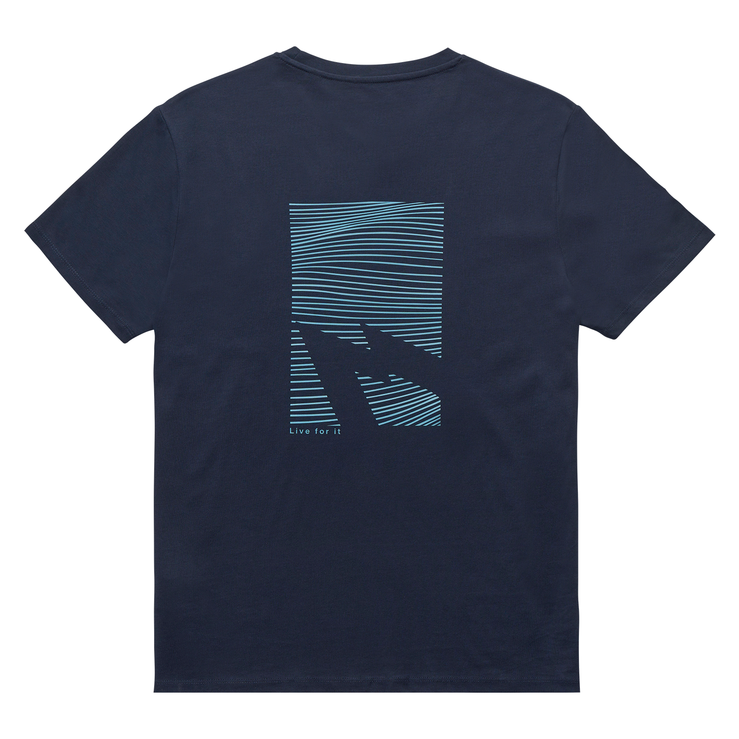 GONG | Graphic Swell Unisex T-Shirt in Organic Cotton
