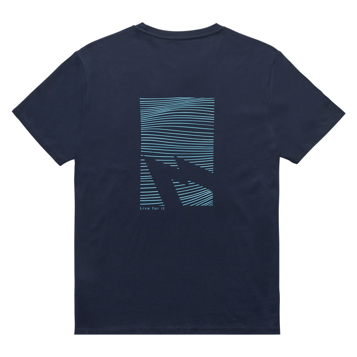GONG | Graphic Swell Unisex T-Shirt in Organic Cotton