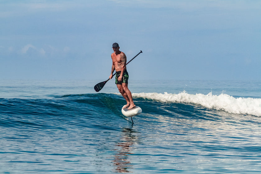 SESSION : LA DOUCEUR D’UNE SESSION GLASSY EN SUP FOIL !