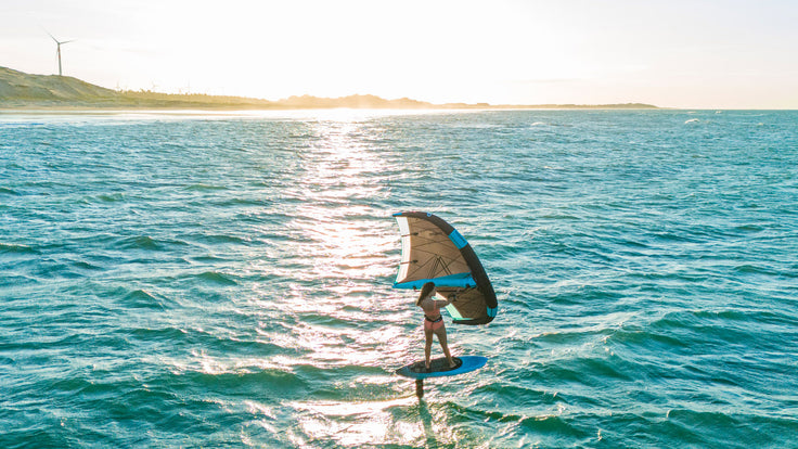 SESSION: WING FOILING INTO GOLDEN HOUR !