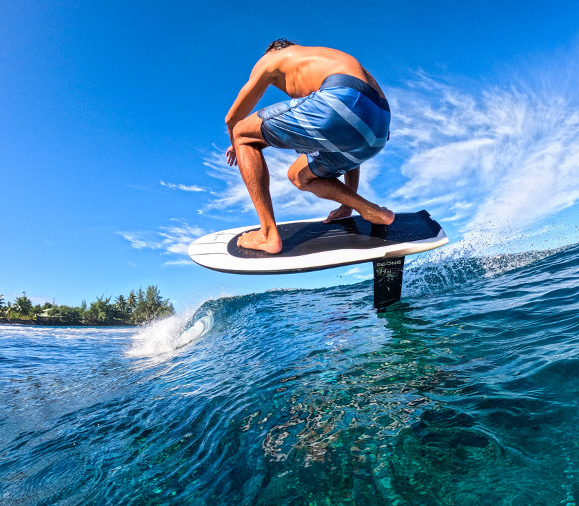 SESSION: SURF FOILING A GLASSY REEF BREAK!