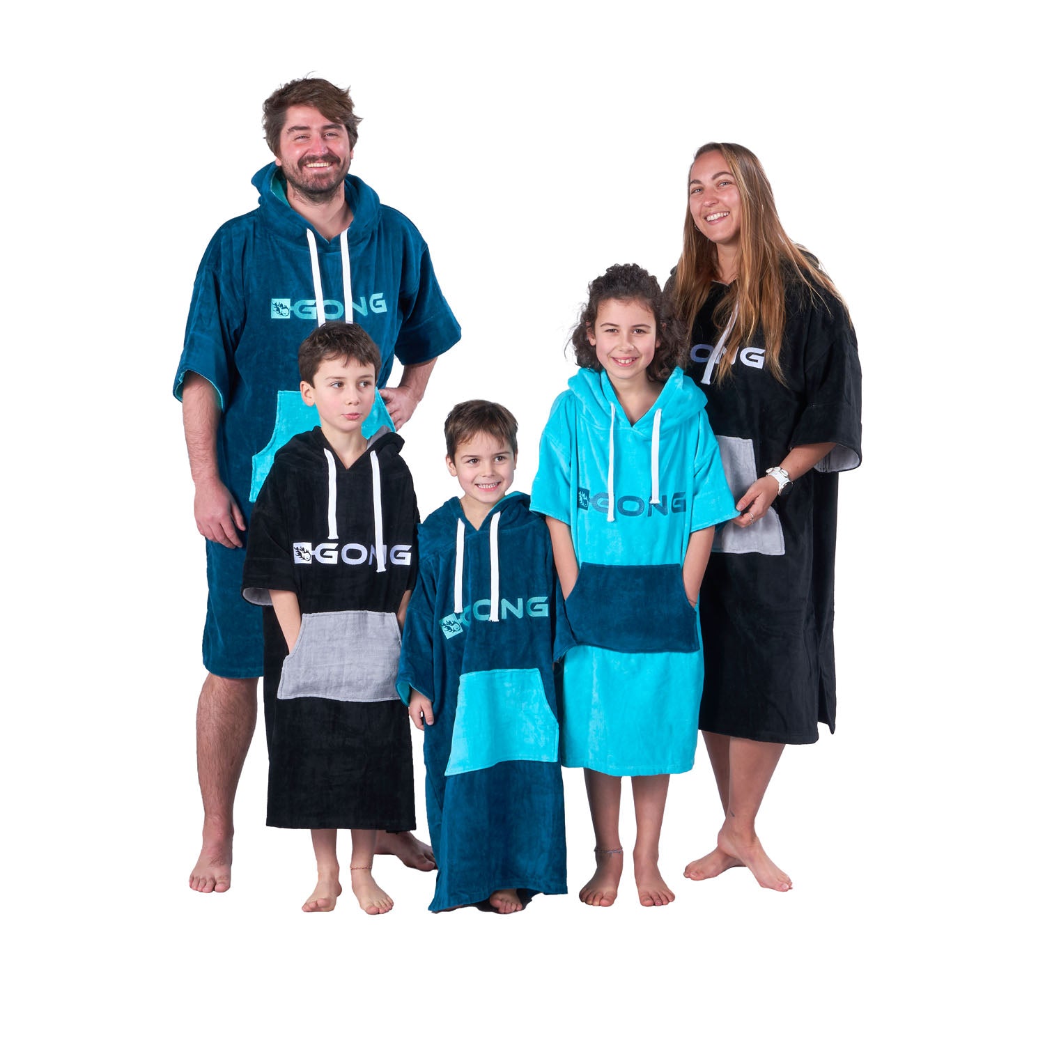 GONG | Poncho En Coton