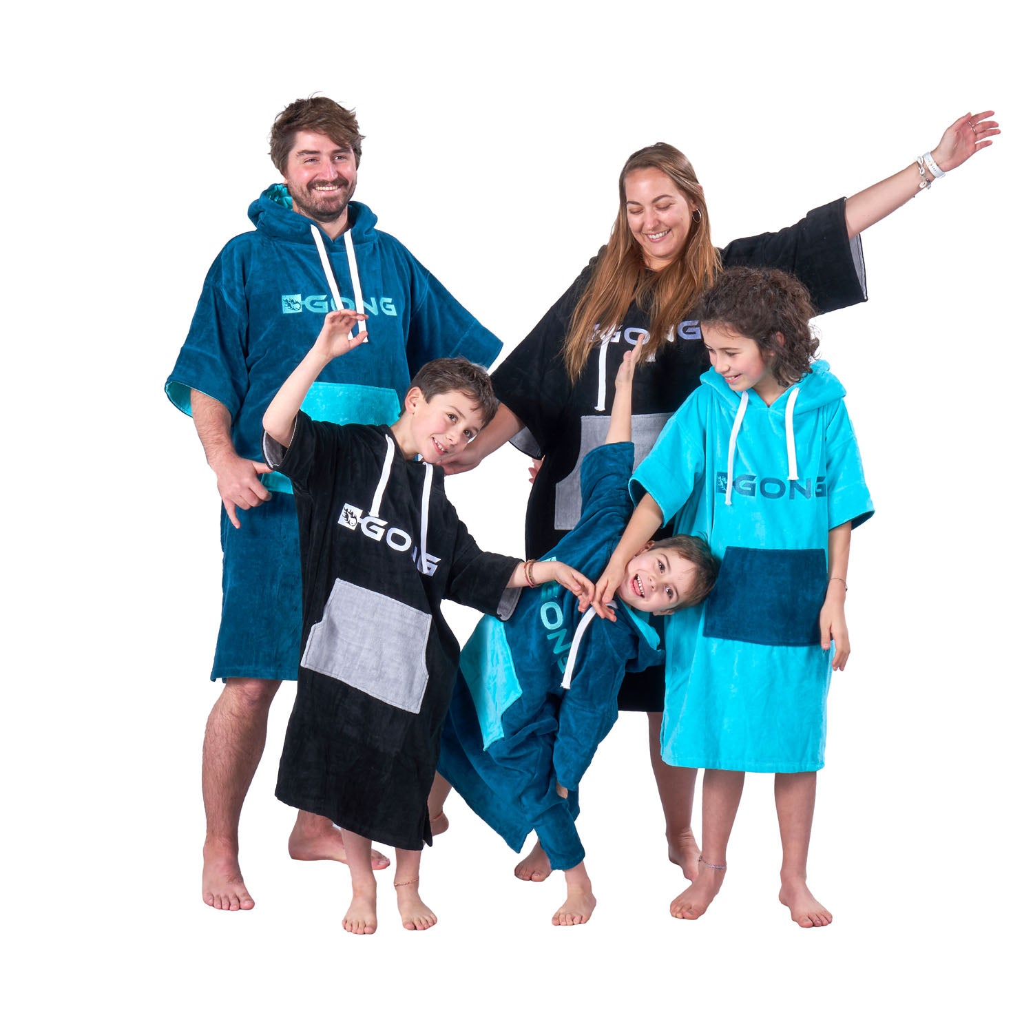 GONG | Poncho En Coton