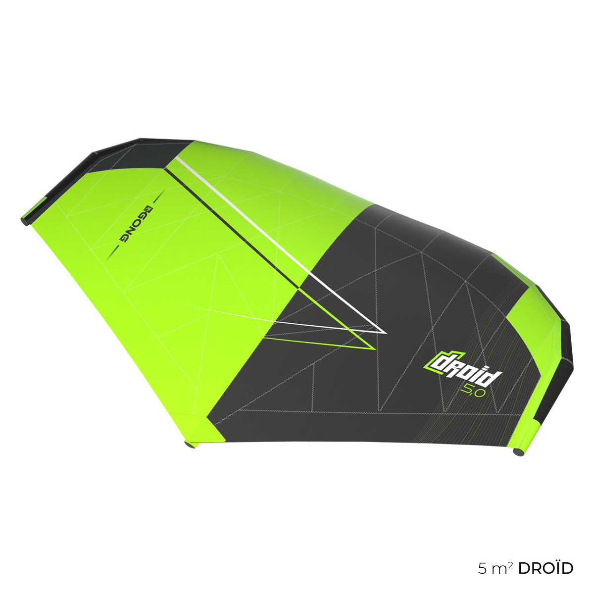 Wing Droid - 5,5 m² Black / Green Second Hand 13918