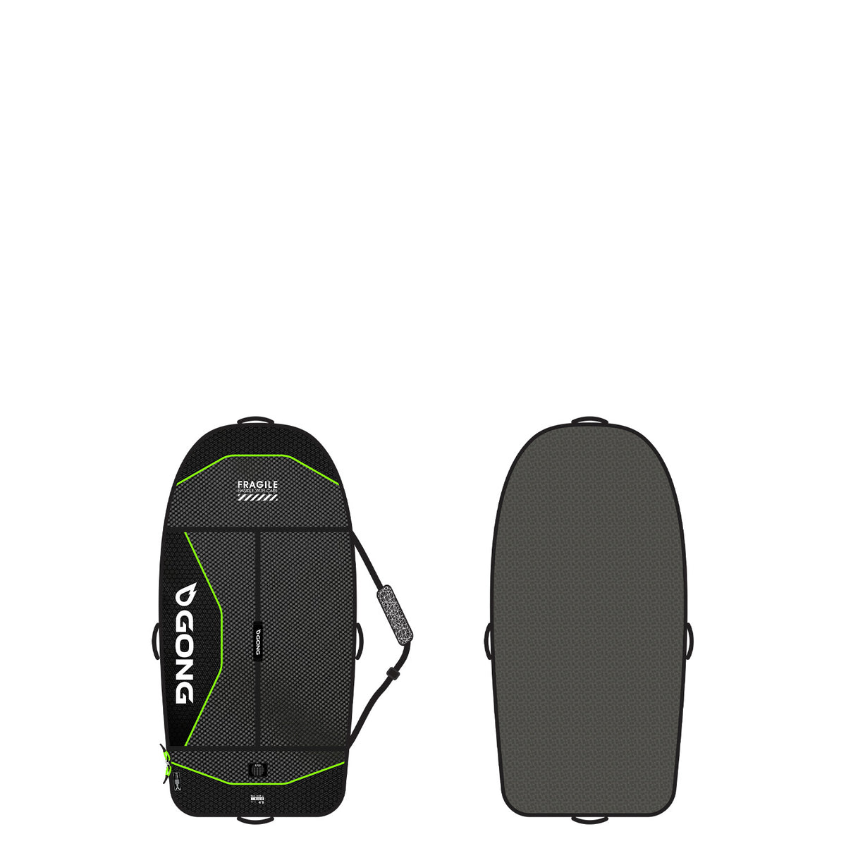 Foil Board Luxe Bag - 4'8 x 26" grey Second Choix 15482