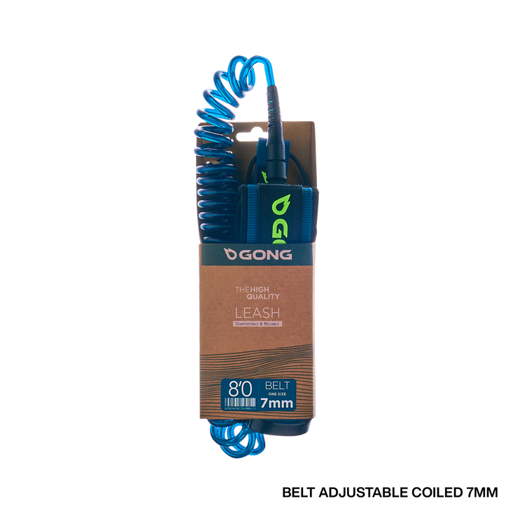GONG | Foil Leash Belt Adjustable Coiled - 7mm