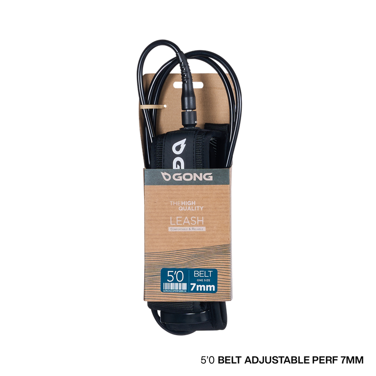 GONG | Foil Leash Belt Adjustable Perf - 7mm
