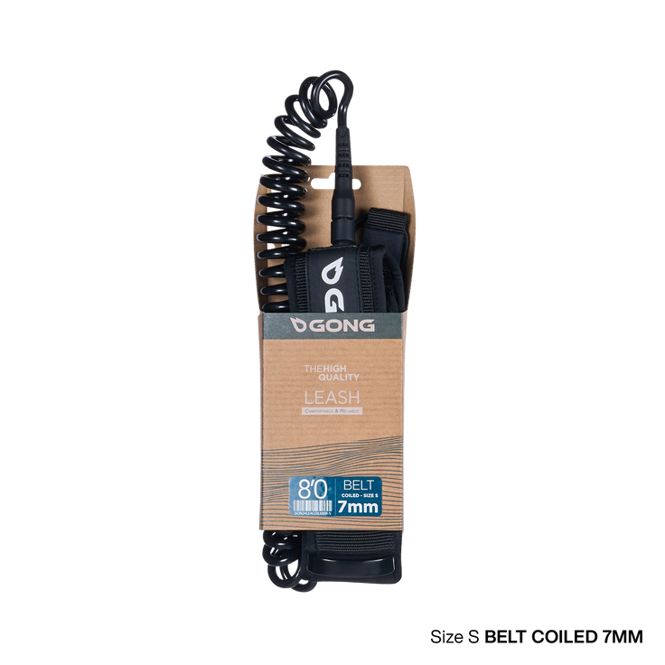 GONG | Foil Leash Belt Coiled - 7mm