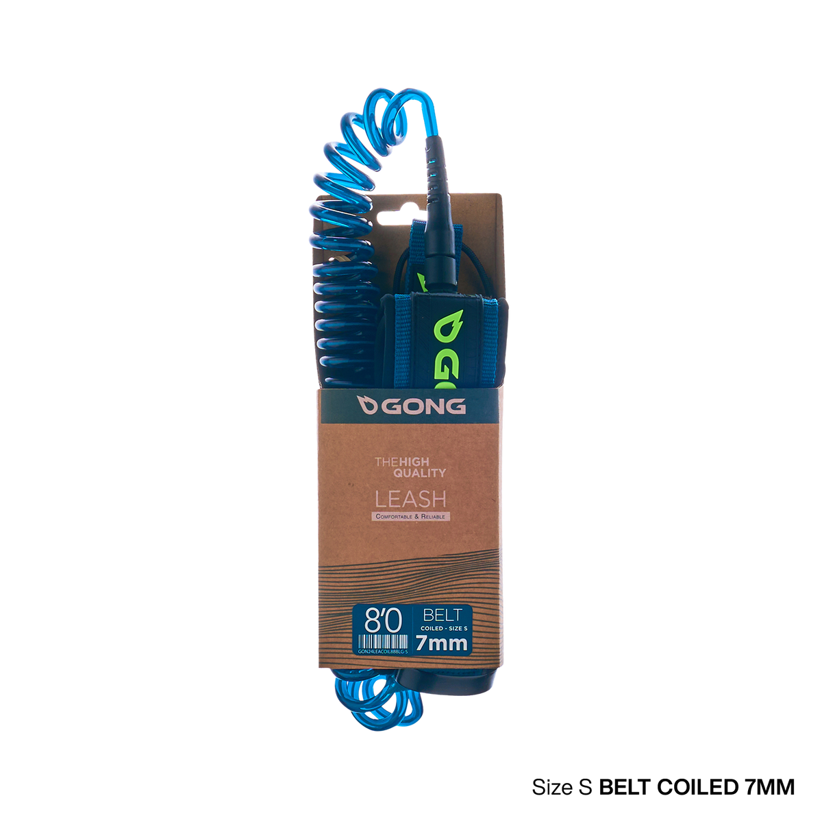 GONG | Leash Foil Ceinture Coiled - 7mm