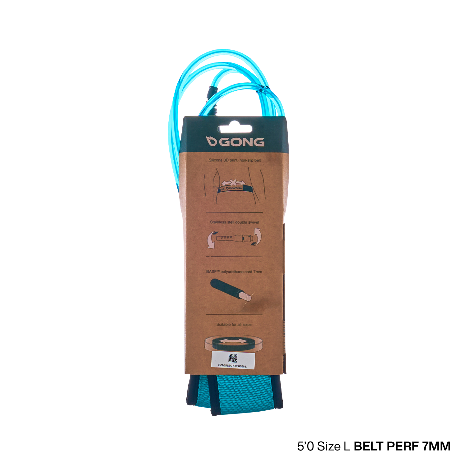 GONG | Leash Belt Perf 7mm