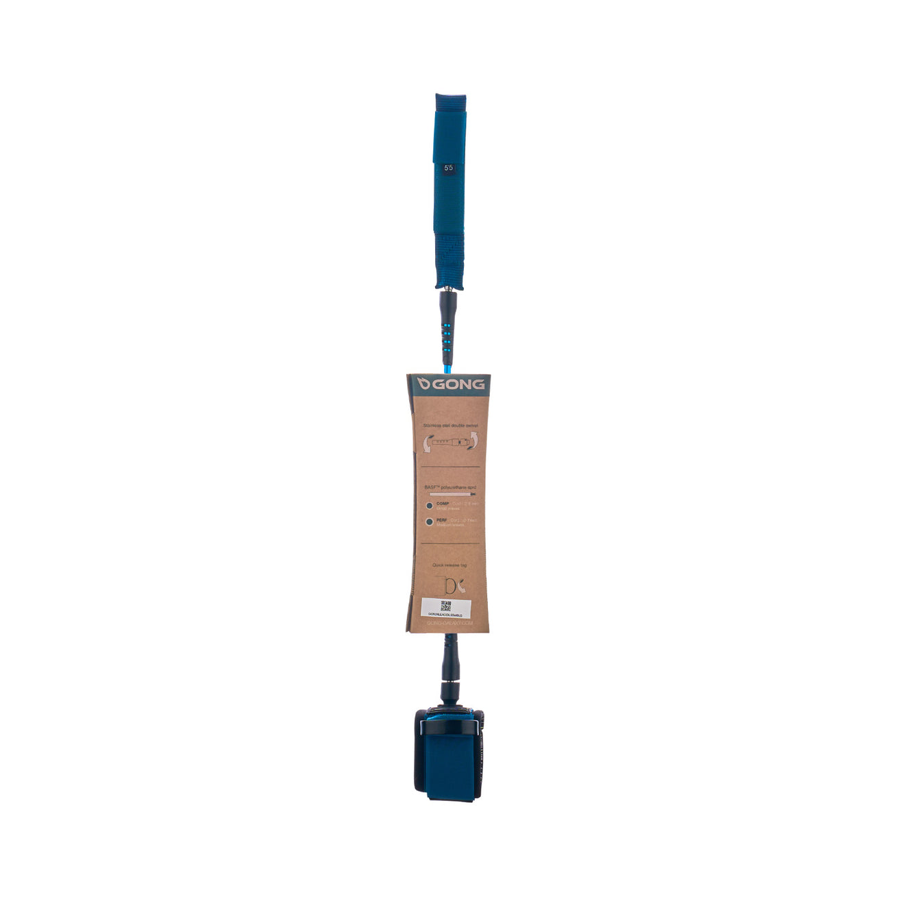 GONG | Leash de Wing Coiled 6mm Poignet