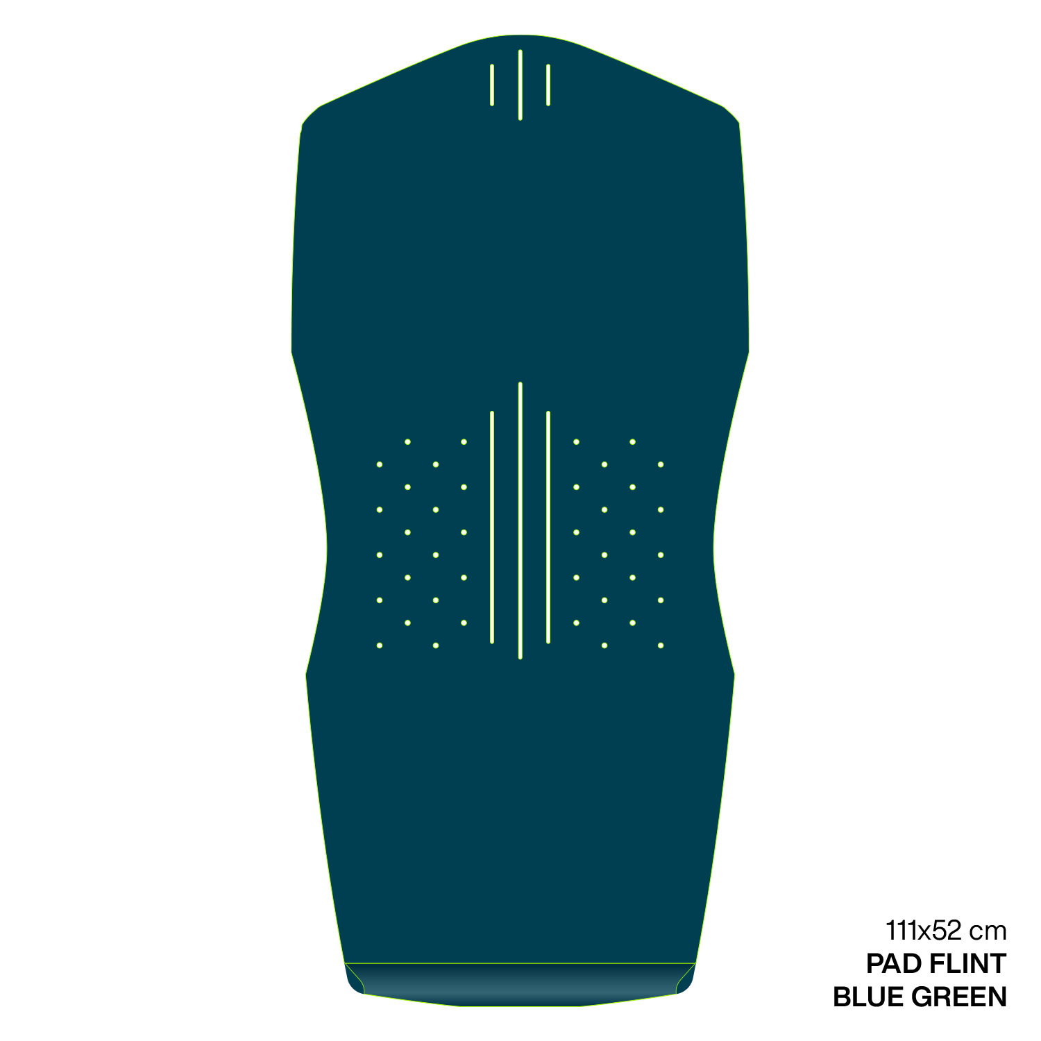 GONG | Eva Wingfoil Brushed Pad Shape Flint