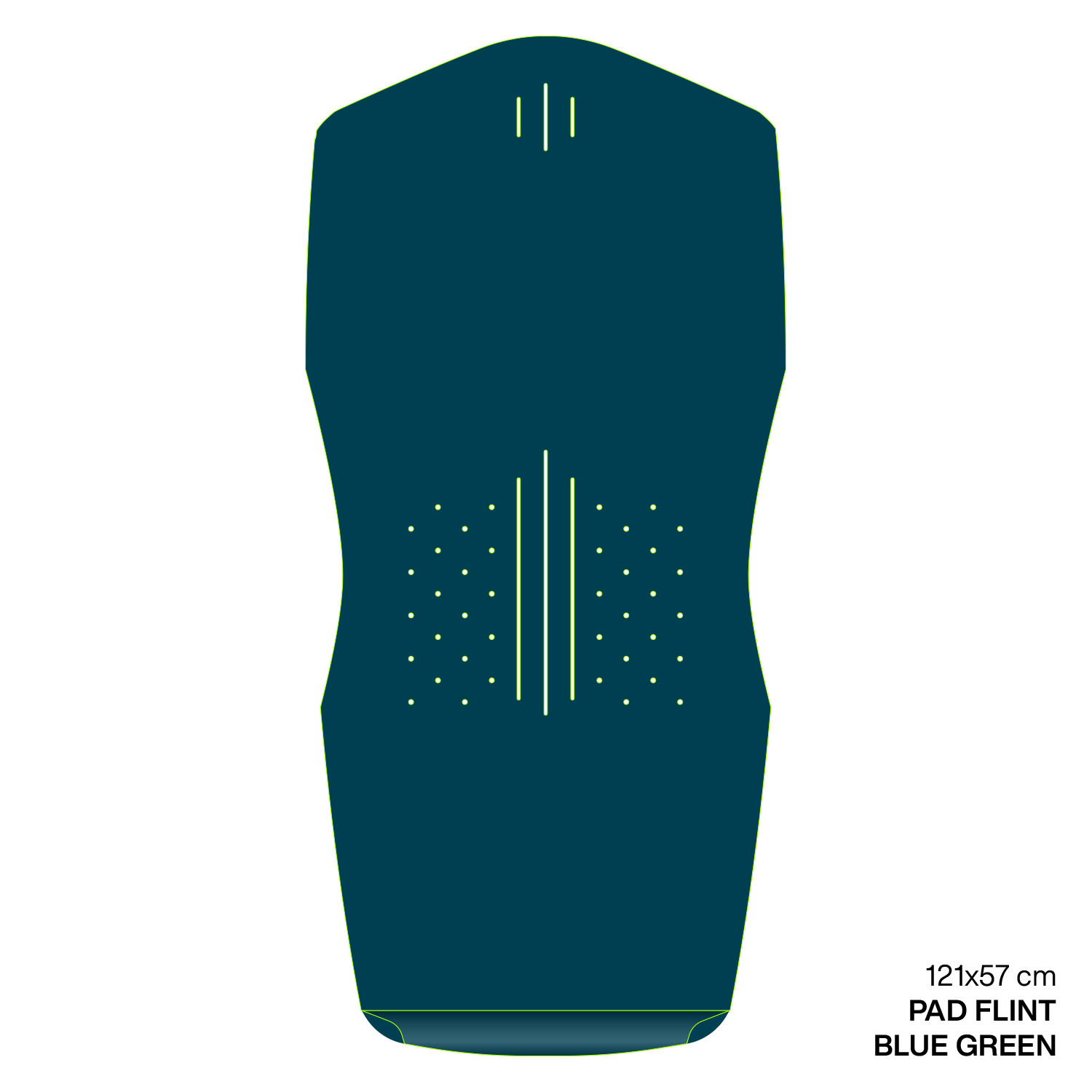 GONG | Eva Wingfoil Brushed Pad Shape Flint