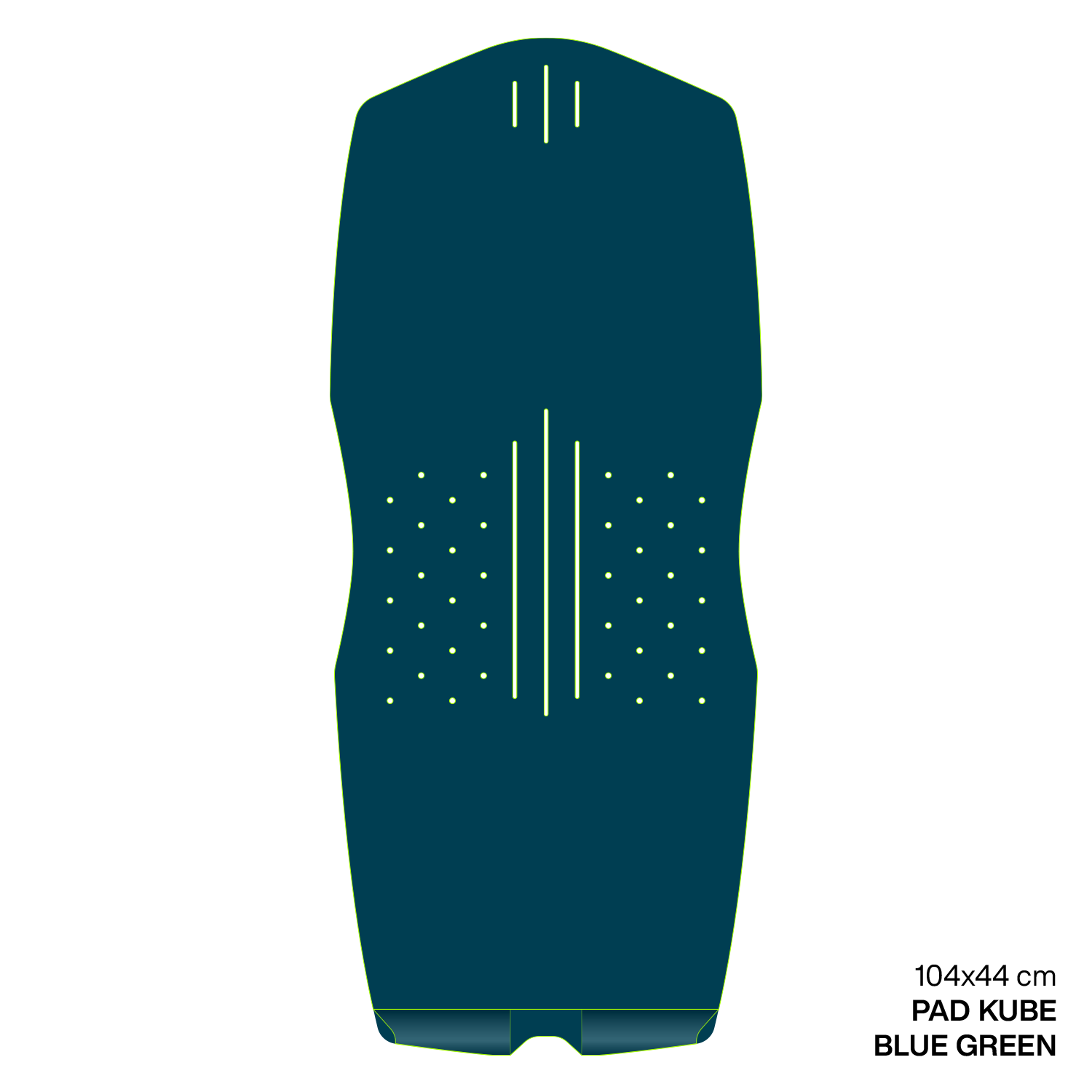 GONG | Eva Wingfoil Brushed Pad Shape Kube