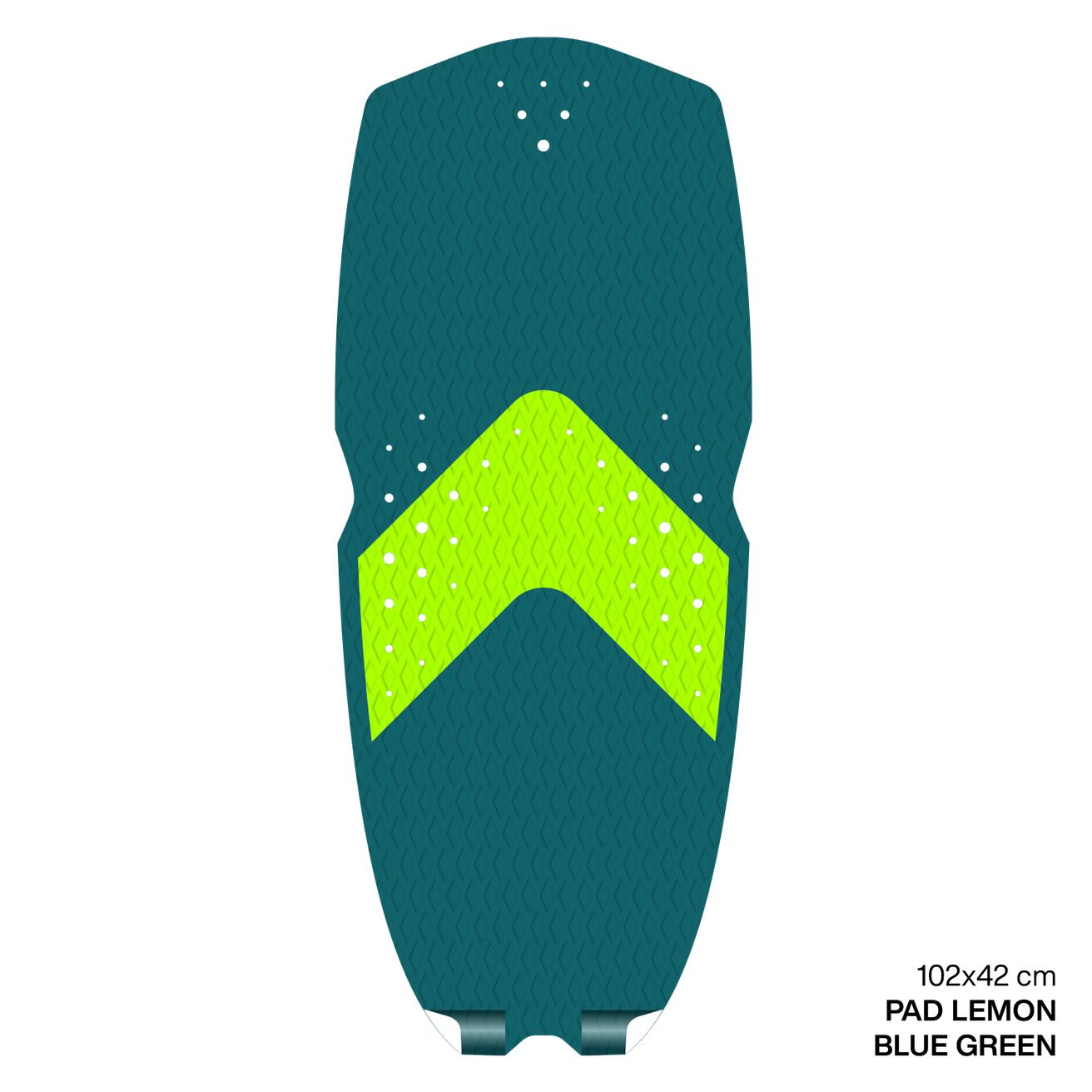 GONG | Eva Wingfoil Double Diamond Pad Shape Lemon