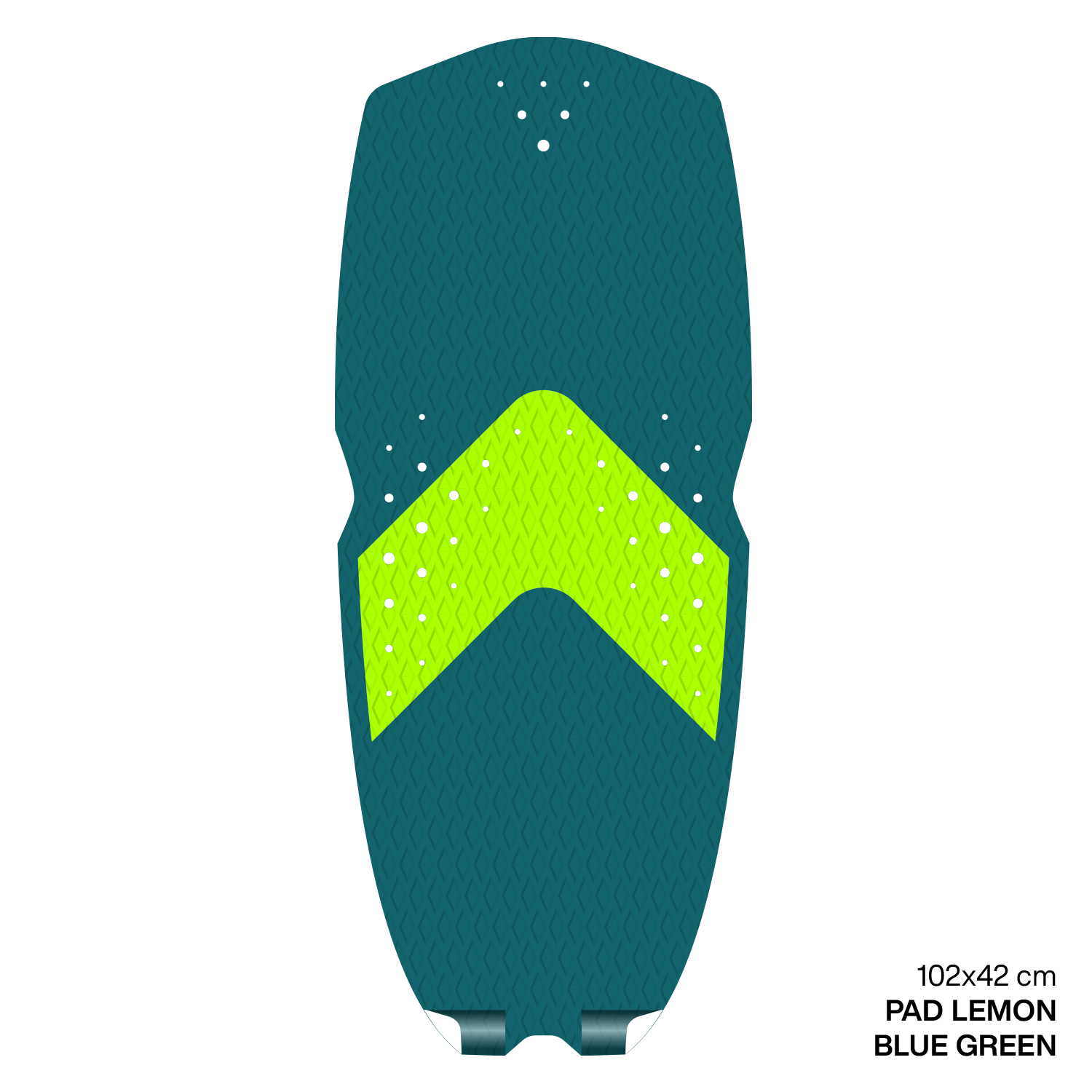 GONG | Eva Wingfoil Double Diamond Pad Shape Lemon