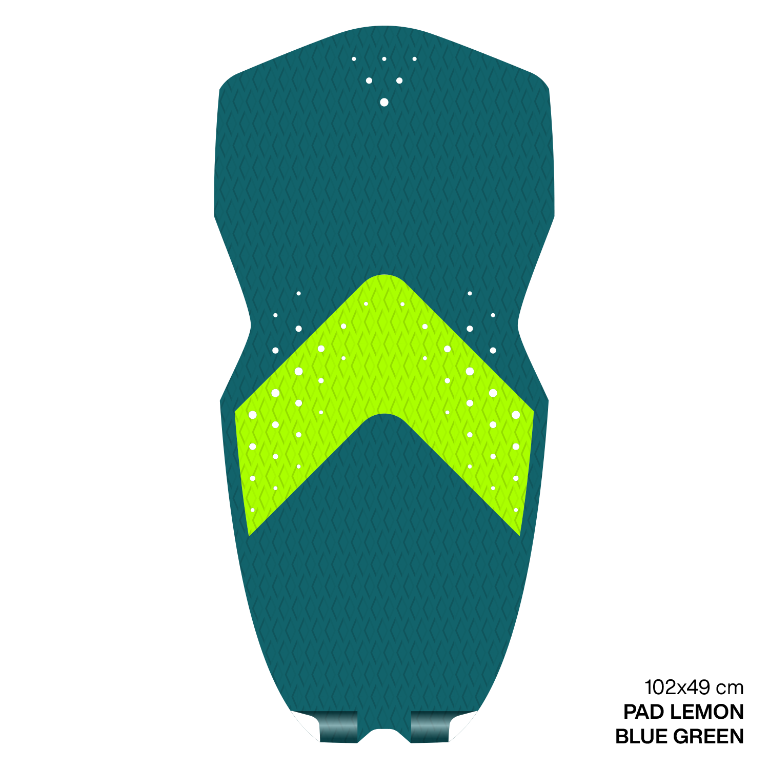 GONG | Eva Wingfoil Double Diamond Pad Shape Lemon