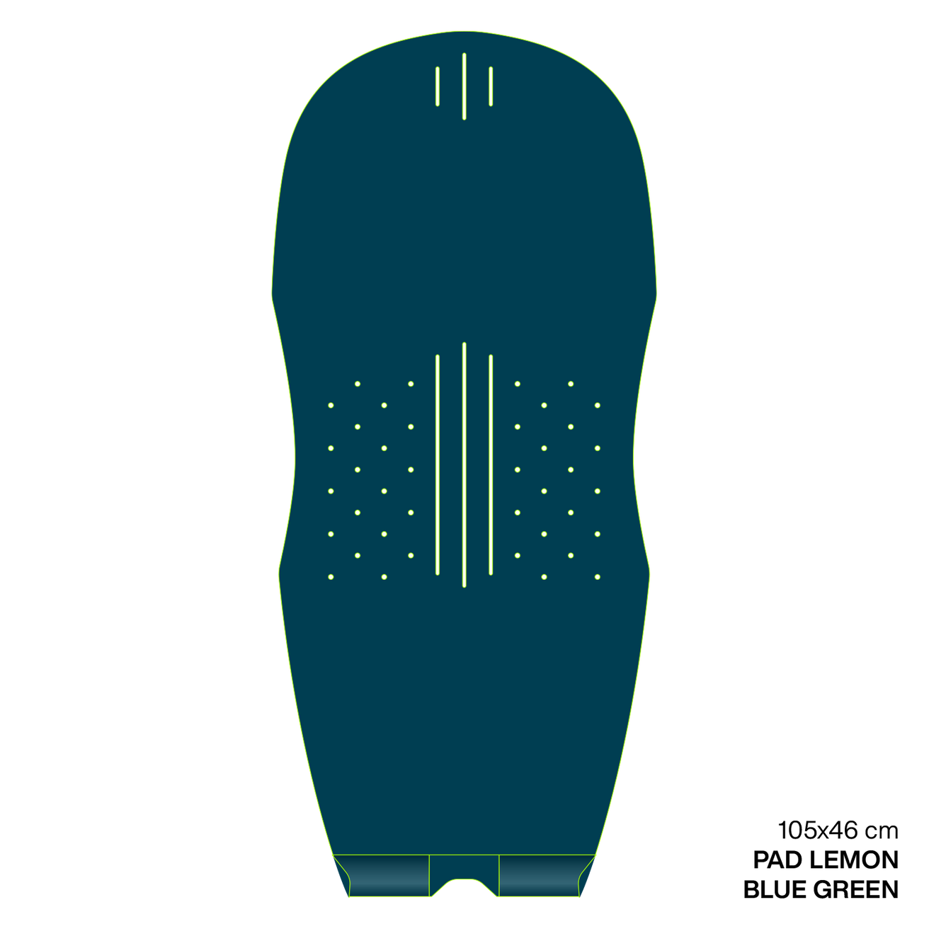 GONG | Eva Wingfoil Brushed Pad Shape Lemon
