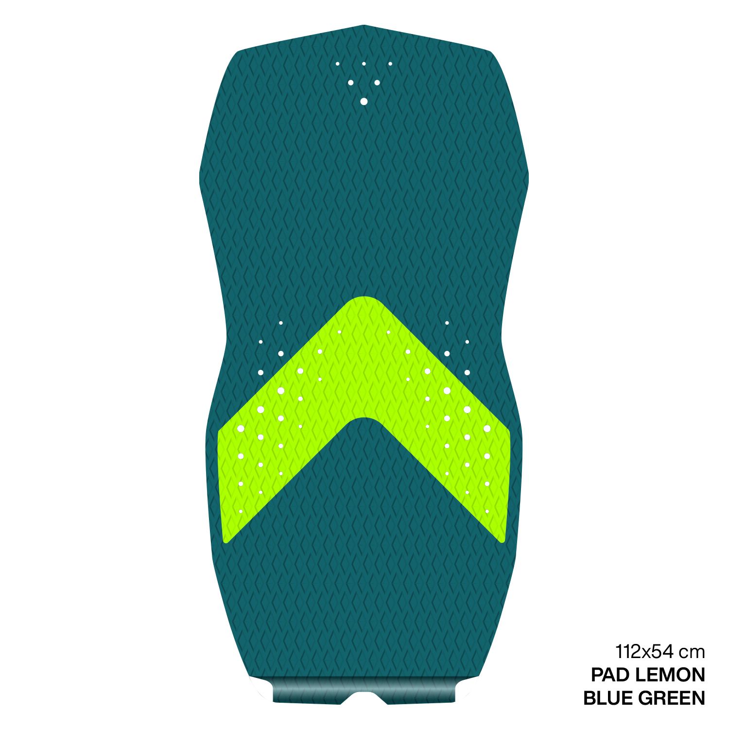 GONG | Eva Wingfoil Double Diamond Pad Shape Lemon